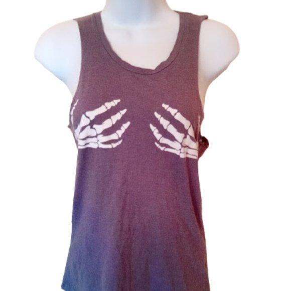 Fun Original Gray Tank Top Sz Small - Picture 1 of 2